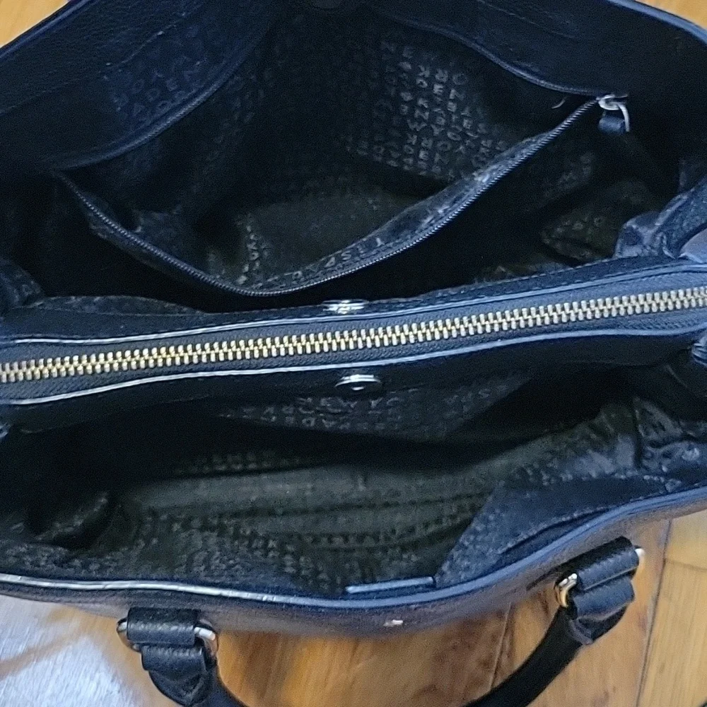 Kate Spade Black Larchmont Avenue Evangelie Satchel